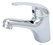 Comprar Canilla Corta Griferia Monocomando Brillante Vanitory Kübel Acabado Cromado Brillante Color Plateado