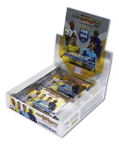 Caja De Cartas Premium Adrenalyn Fifa 365 2020.