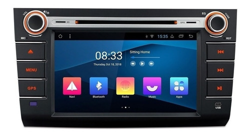 Estereo Android 2k Suzuki Swift 2007-2011 Dvd Gps Wifi Radio