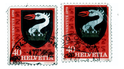 Sellos Postales Helvétia  Suiza  T 540