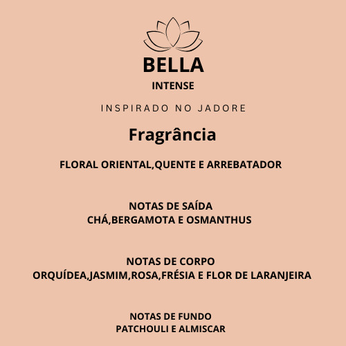 Bella Intense Body Splash Corporal Desodorante Para O Corpo Floral Feminino