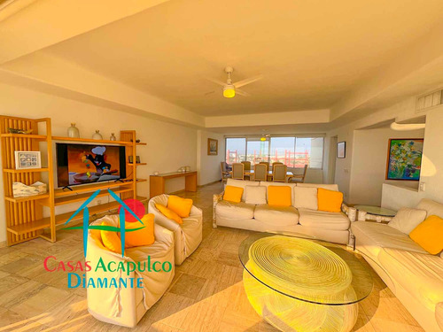 Cad Residencial Playamar Caoba 501. De Playa. Terraza Con Vista Al Mar