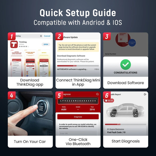 Scanner Automotriz Thinkcar Bd6 Obd2