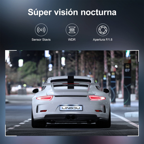 Dashcam Hp 2160p 150° 0.96' 4k Wifi6 Visión Noctur G-sensor