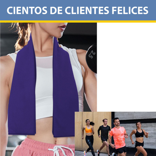 Toalla Gym Gimnasio Deportiva - 3pack - 80x40cm - Mujer Color 1 Rosa Claro 1 Rosa Obscuro Y 1 Morada