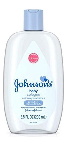 Johnsons Bebé Colonia 6,6 Onzas (195 Ml) (paquete De 2)