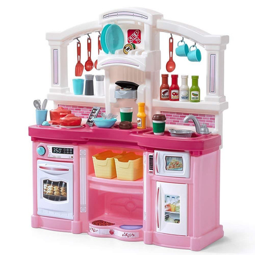 Step2 Fun Friends Pink Counter Cocina Juguete Niñas Infantil