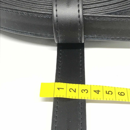 Tira De Cuerina Cosida 25mm Rollo 20 Metros. Marroquinería.