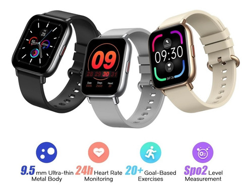 Imagem 3 de 5 de Smartwatch Zeblaze Gts Pro Silver Spo2/bpm