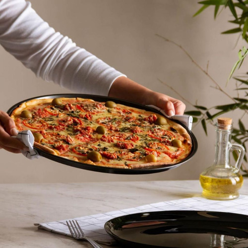Forma Assadeira De Pizza 31cm Antiaderente Redonda