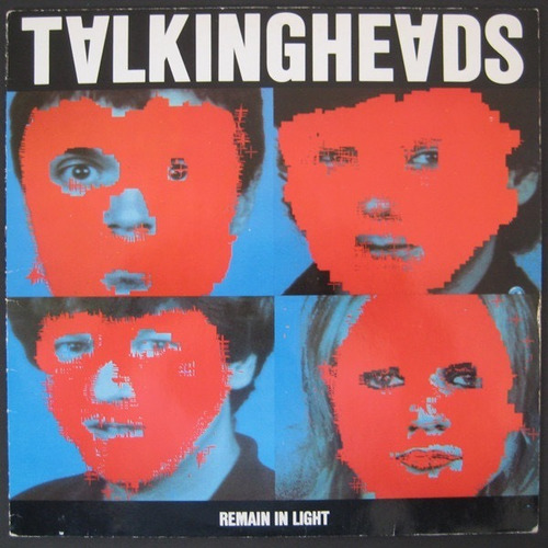 Talking Heads Remain In Light Disco Vinilo Prensado Aleman