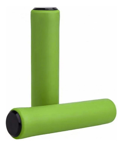 Manopla Para Bicicleta Gts Silicone Handgrip Verde