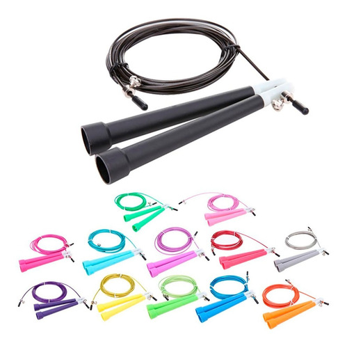 Imagen 1 de 4 de Soga Para Saltar Salto Crossfit Get Fit Boxeo Speed Rope