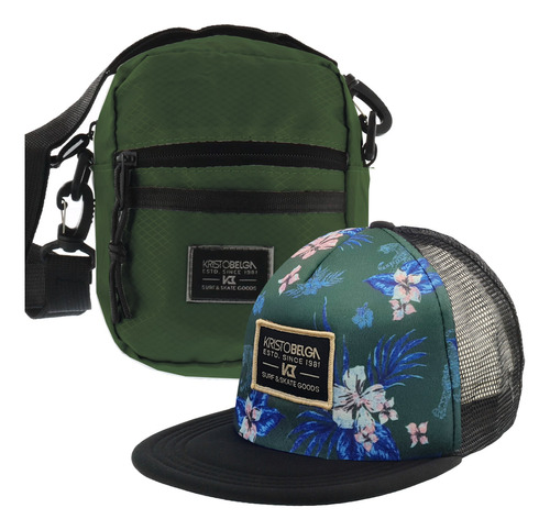 Set Morral + Gorro Visera Kristo Belga Para Hombre - El Rey