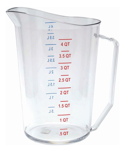 Liquido Taza Medir 4 Qt Transparente