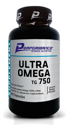 Ultra Omega Tg 750 60cps - Performance Nutrition