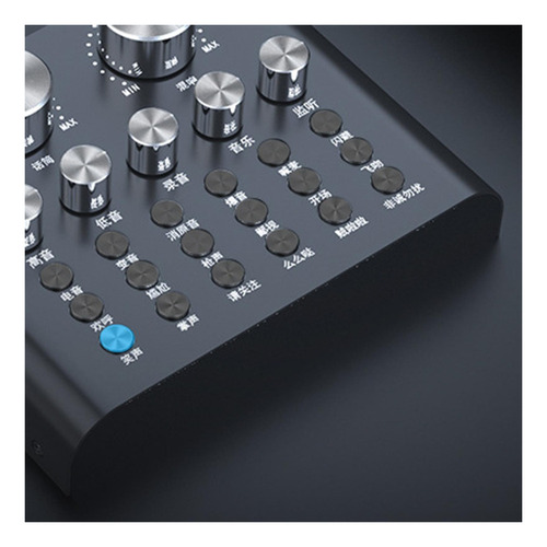 Yi Tarjeta De Sonido V8, Mezclador De Audio, Interfaz De