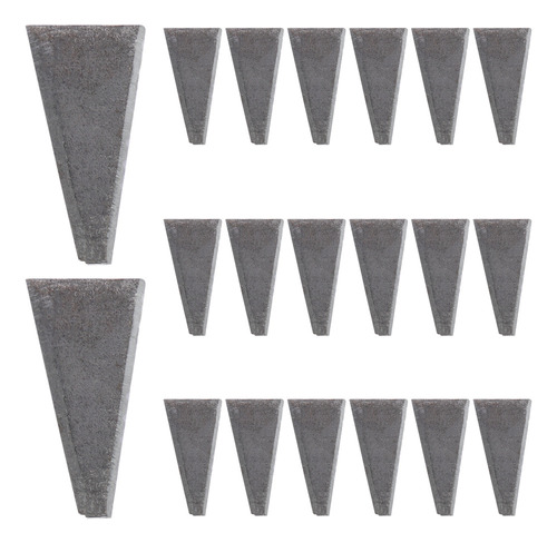 Martelo Em Forma De Metal Com Cunha Triangular De 20 Peças