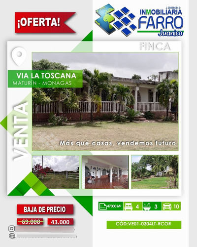 Imagen 1 de 5 de Se Vende Finca En La Toscana Ve01-0304lt-rcor