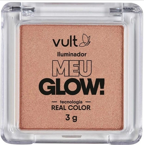Vult Iluminador Real Color Meu Glow 3g - Cor Bronze