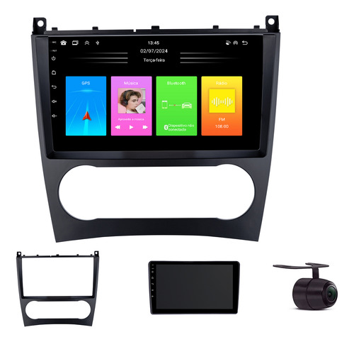Central Multimidia Android Mercedes G55 Amg 2011 Carplay9pol