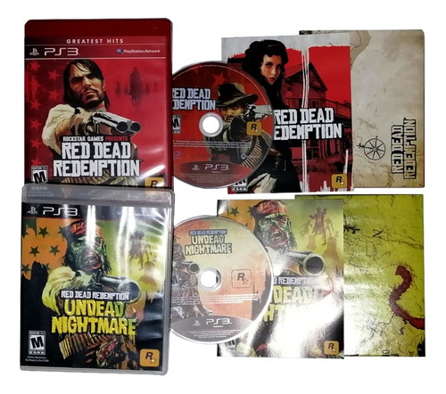 Red Dead Redemption & Undead Nightmare Combo Ps3 (Usado)