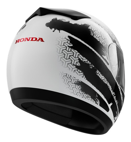 Capacete Honda Fechado Hfs Dreamer Branco/grafite