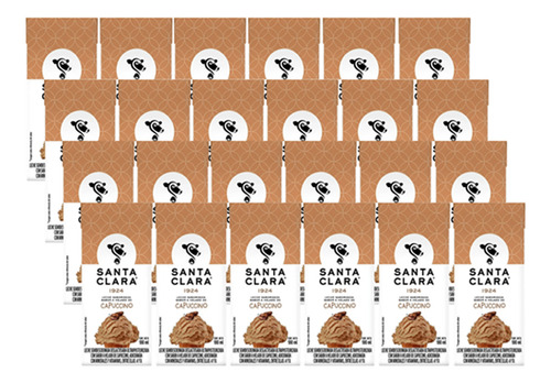 Leche Santa Clara Sabor Chocolate 180 Ml. 24 Pack