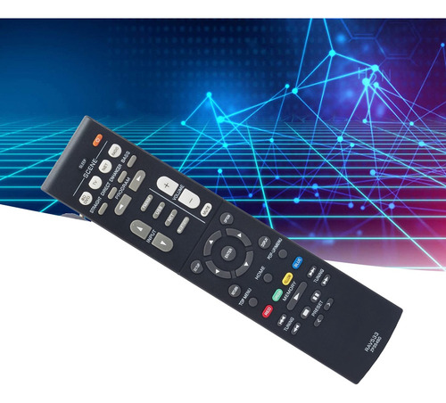 Control Remoto De Repuesto Rav533 Para Receptor Yamaha Av Ho