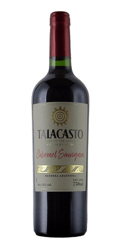 Vinho Talacasto Reservado Cabernet Sauvignon Argentino 750ml
