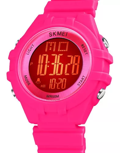 RELOJ DIGITAL NIÑA FUCSIA 25155 - Momino