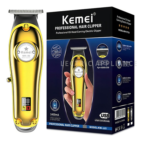 Kit Profissionais Kemei Cortar Acabamento Perfeito Ótimo