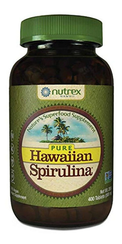 Pólvora Pura De Espirulina Hawaiana., 732894010048, Tabletas