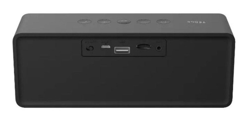 Caixa de som Tedge Bluetooth 6W portátil sem fio Preto