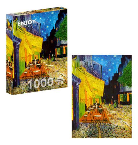 Rompecabezas 1000 Piezas Café Terraza Van Gogh Enjoy Puzzle