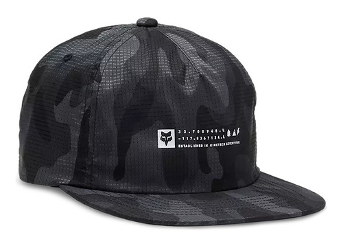 Gorra Fox Ajustable Base Over Negro Camo Os