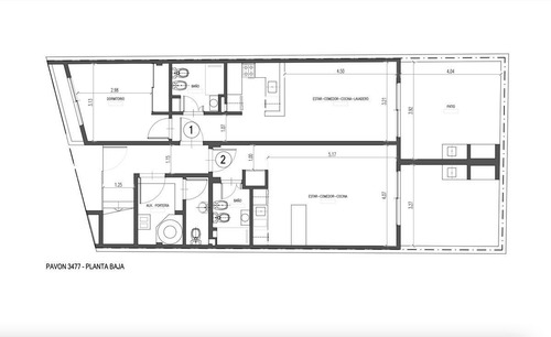 Imagen 12 de 13 de Ph A Estrenar De 2 Ambientes Con Patio Y Parrilla. 54 M2 Totales. Escritura Inmediata