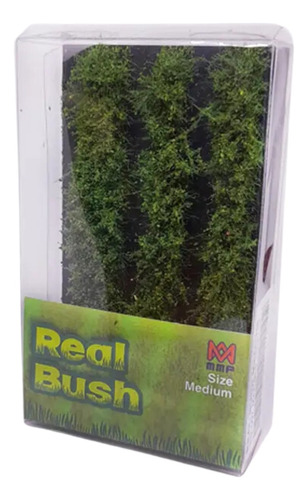 Pasto Vegetacion 20mm Diorama Marble Green Real Bush Maqueta