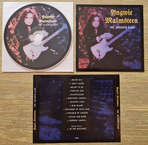 Yngwie J. Malmsteen - The Seventh Sign ( Con Bonus Track)