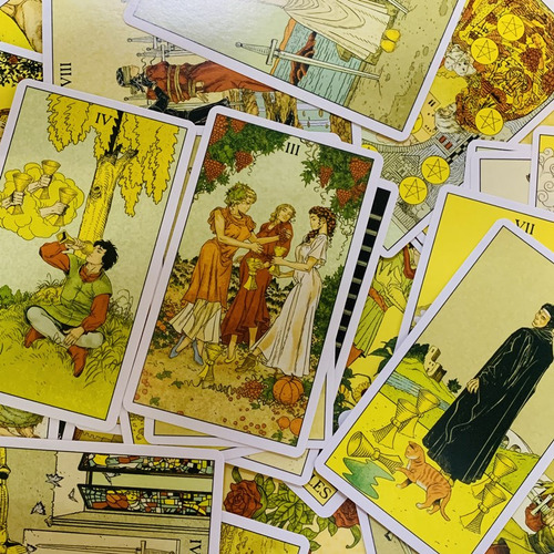 Antes Do Inglês Oracle Divination 78 Tarot Visions A Cards