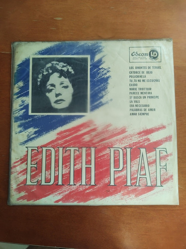 Edith Piaf Lo Ed Argentina De Época, Suena Impecble