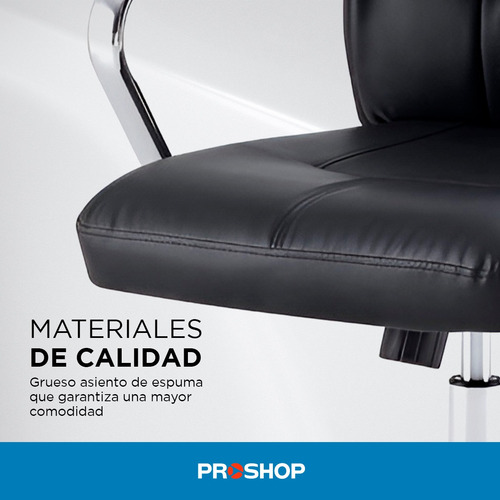 Silla de escritorio Smart Tech FO572 ergonómica negra