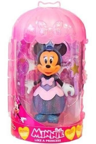 Minnie Figura 15cm- Playa O Princesa - Minnie Con Accesorios