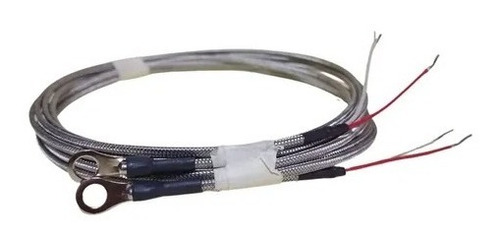 Termopar Tipo J Sensor Ojillo De 1/4 Cable 2 Mts