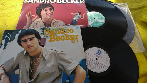 Sandro Becker Compre Pacote Com 6 Discos Lps (Usado)
