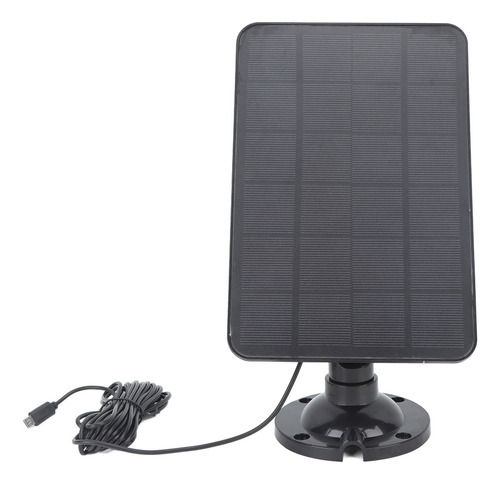 Cargador De Panel Solar Para Cámara, 10 W, 5 V, Micro Usb, S