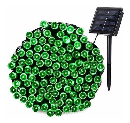 Luces Navidad Solares 100 Led Multicolor 39ft