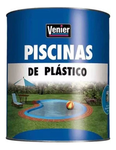 Pintura Para Piletas De Plastico Azul Intenso X 1 Lts Venier