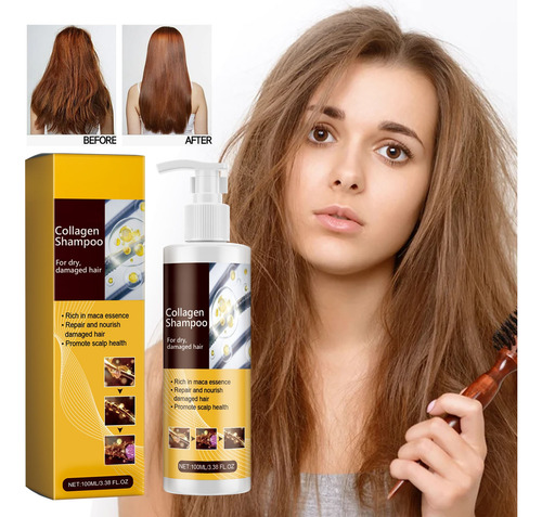 Shampoo De Cabelo Atado De 100ml Hidrata E Nutre O Cabelo