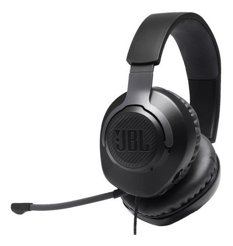 Headset Gamer Para Consoles E Pc Driver 40mm Quantum 100 Jbl Cor Preto Cor da luz n/a